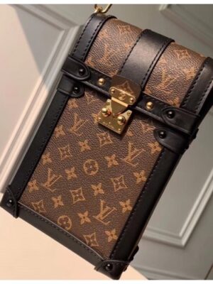 Louis Vuitton Replica Pochette Trunk Verticale Bag M63913 Monogram Canvas 2019