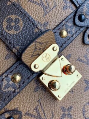 Louis Vuitton Replica Pochette Trunk Verticale Bag M67873 Monogram Reverse Canvas 2019