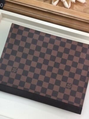 Louis Vuitton Replica Pochette Voyage MM Bag Damier Ebene Canvas N41696