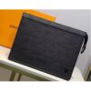 Louis Vuitton Replica Pochette Voyage MM Bag Epi Leather M67899 Black