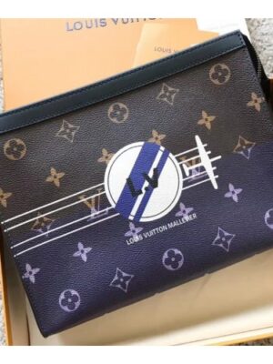 Louis Vuitton Replica Pochette Voyage MM Bag Monogram Canvas Airplane 2018