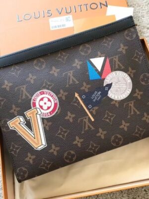 Louis Vuitton Replica Pochette Voyage MM Bag Monogram Canvas LV Replica League 2018