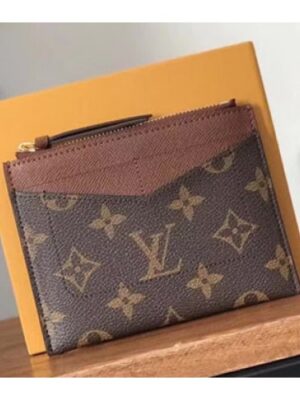 Louis Vuitton Replica Porte-Cartes Monogram Canvas Card Holder M62257 Coffee