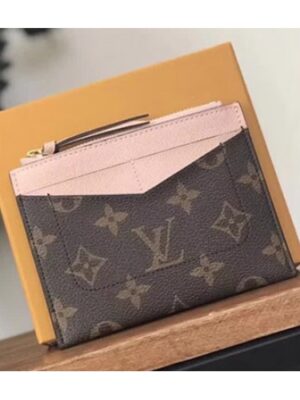 Louis Vuitton Replica Porte-Cartes Monogram Canvas Card Holder M62257 Pink