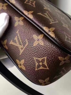 Louis Vuitton Replica Porte-Documents Voyage PM Bag M52005 Monogram Macassar Canvas(75401)