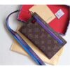 Louis Vuitton Replica Pouch Clutch Small Bag Monogram Canvas Blue Spring Summer 2018