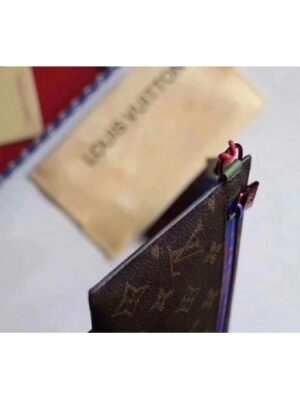 Louis Vuitton Replica Pouch Clutch Small Bag Monogram Canvas Blue Spring Summer 2018