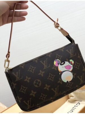 Louis Vuitton Replica Print Monogram Canvas Pochette Accessoires Bag 2019