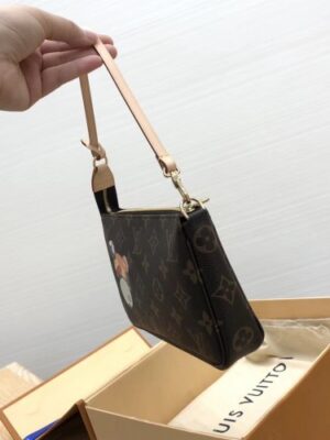 Louis Vuitton Replica Print Monogram Canvas Pochette Accessoires Bag 2019