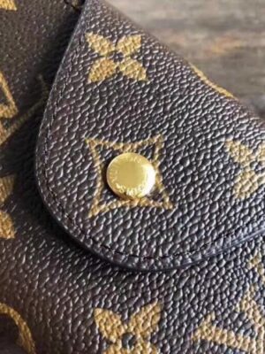 Louis Vuitton Replica Round Large 6 Key Holder Monogram Canvas