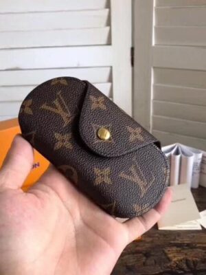 Louis Vuitton Replica Round Large 6 Key Holder Monogram Canvas