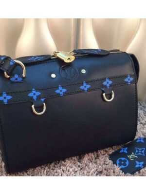 Louis Vuitton Replica SPEEDY AMAZON PM BAG IN BLUE