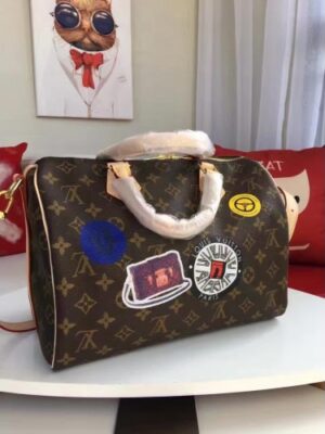 Louis Vuitton Replica SPEEDY BANDOULIERE 30 WORLD TOUR M43231