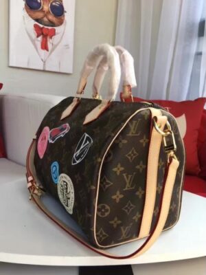 Louis Vuitton Replica SPEEDY BANDOULIERE 30 WORLD TOUR M43231