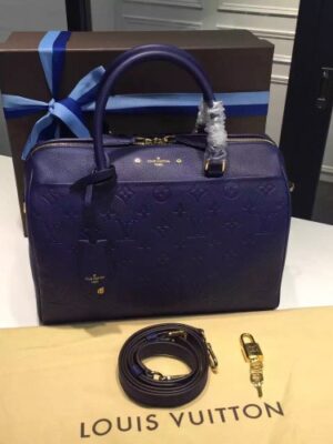 Louis Vuitton Replica SPEEDY BANDOULIÈRE BLUE 30