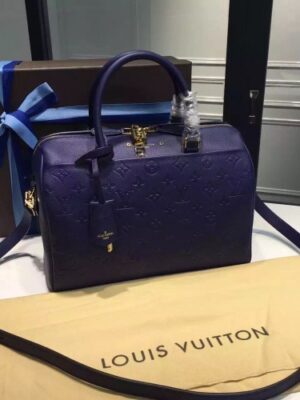 Louis Vuitton Replica SPEEDY BANDOULIÈRE BLUE 30