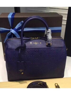 Louis Vuitton Replica SPEEDY BANDOULIÈRE BLUE 30