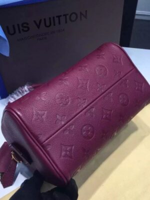 Louis Vuitton Replica SPEEDY BANDOULIÈRE BURGUNDY 20