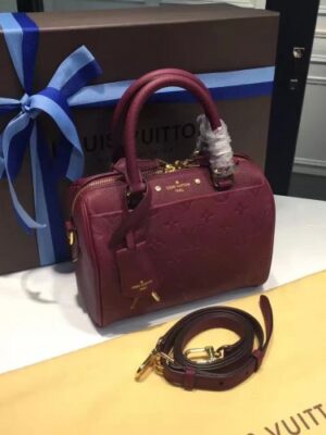 Louis Vuitton Replica SPEEDY BANDOULIÈRE BURGUNDY 20