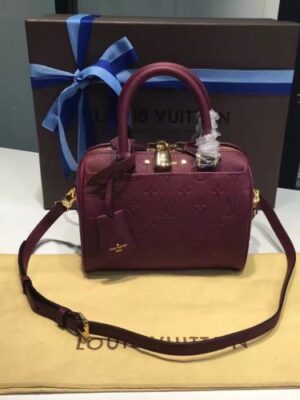 Louis Vuitton Replica SPEEDY BANDOULIÈRE BURGUNDY 20