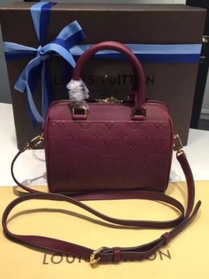 Louis Vuitton Replica SPEEDY BANDOULIÈRE BURGUNDY 20