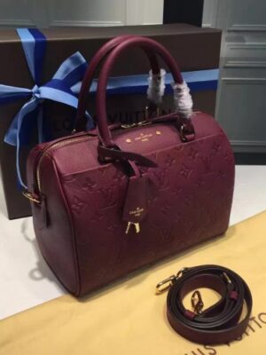 Louis Vuitton Replica SPEEDY BANDOULIÈRE BURGUNDY 25