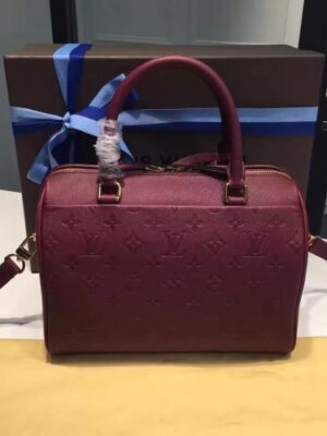 Louis Vuitton Replica SPEEDY BANDOULIÈRE BURGUNDY 25