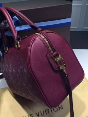 Louis Vuitton Replica SPEEDY BANDOULIÈRE BURGUNDY 25