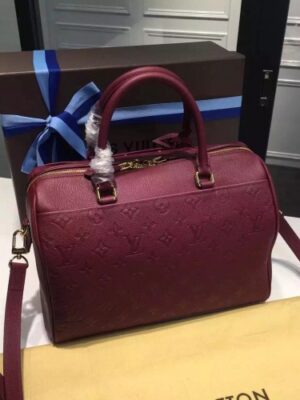 Louis Vuitton Replica SPEEDY BANDOULIÈRE BURGUNDY 30