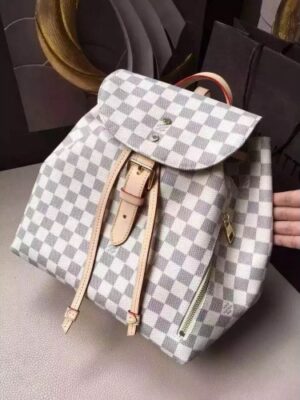 Louis Vuitton Replica SPERONE N41578 white