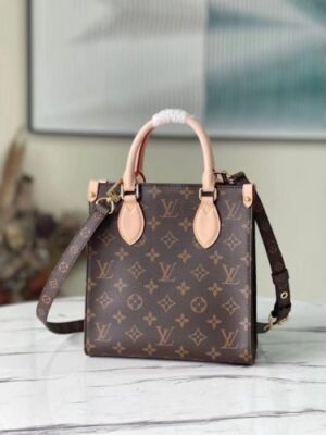 Louis Vuitton Replica Sac Plat BB Bag Monogram Canvas M45847