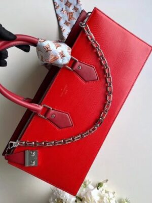 Louis Vuitton Replica Sac Tricot Bag Epi Leather Red M52805 2019