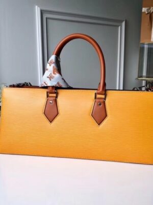 Louis Vuitton Replica Sac Tricot Bag Epi Leather Yellow M52805 2019