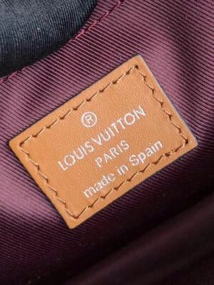 Louis Vuitton Replica Sac Tricot Bag Monogram Vernis Leather Burgundy M44371 2019