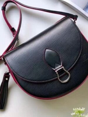 Louis Vuitton Replica Saint Cloud in Epi Leather M54156 Black