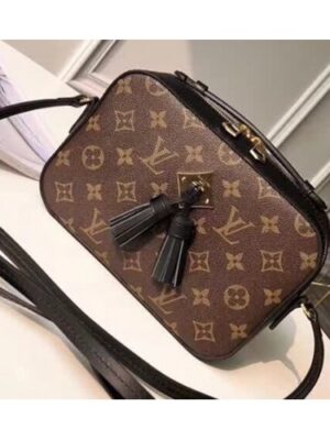 Louis Vuitton Replica Saintonge Monogram Calfskin Bag M43555 Noir