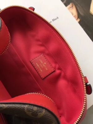 Louis Vuitton Replica Saintonge Monogram Calfskin Bag M43556 Red 2018