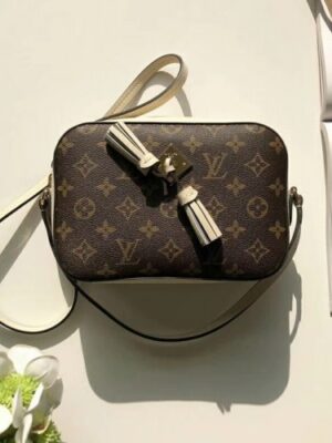 Louis Vuitton Replica Saintonge Monogram Calfskin Bag M43559 Creme 2018