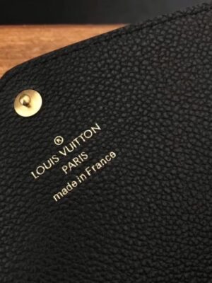 Louis Vuitton Replica Sarah Monogram Empreinte Leather Wallet M61181 Black