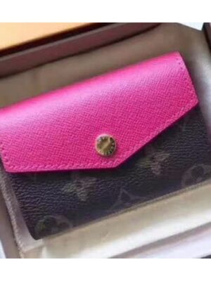 Louis Vuitton Replica Sarah Multicartes Wallet M61273 Hot Pink