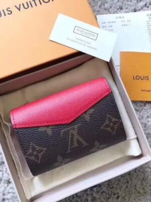 Louis Vuitton Replica Sarah Multicartes Wallet M61273 Red