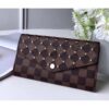 Louis Vuitton Replica Sarah Wallet Damier Ebene Canvas N60123