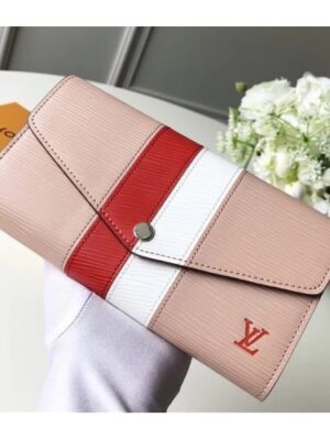 Louis Vuitton Replica Sarah Wallet M62986 Pink Epi leather