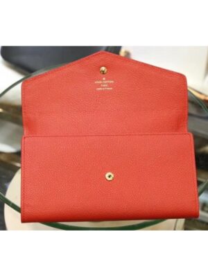 Louis Vuitton Replica Sarah Wallet M64816 Red