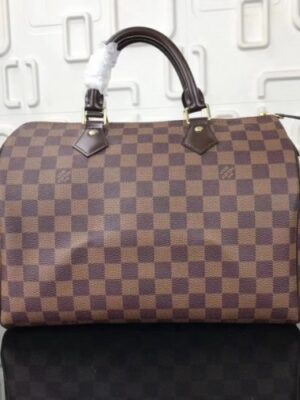 Louis Vuitton Replica Speedy 30 Bag Damier Ebene N41364