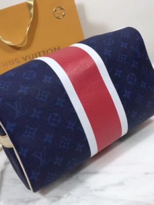 Louis Vuitton Replica Speedy 30 M43892 Red/Blue 2018