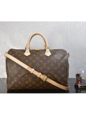 Louis Vuitton Replica Speedy 35 with shoulder strap M40392