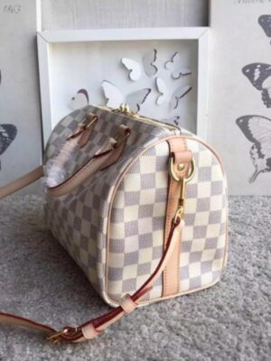 Louis Vuitton Replica Speedy Bandoulière 25 Bag Damier Azur N41374