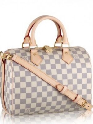 Louis Vuitton Replica Speedy Bandoulière 25 Bag Damier Azur N41374