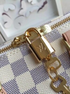 Louis Vuitton Replica Speedy Bandoulière 25 Bag Damier Azur N41374